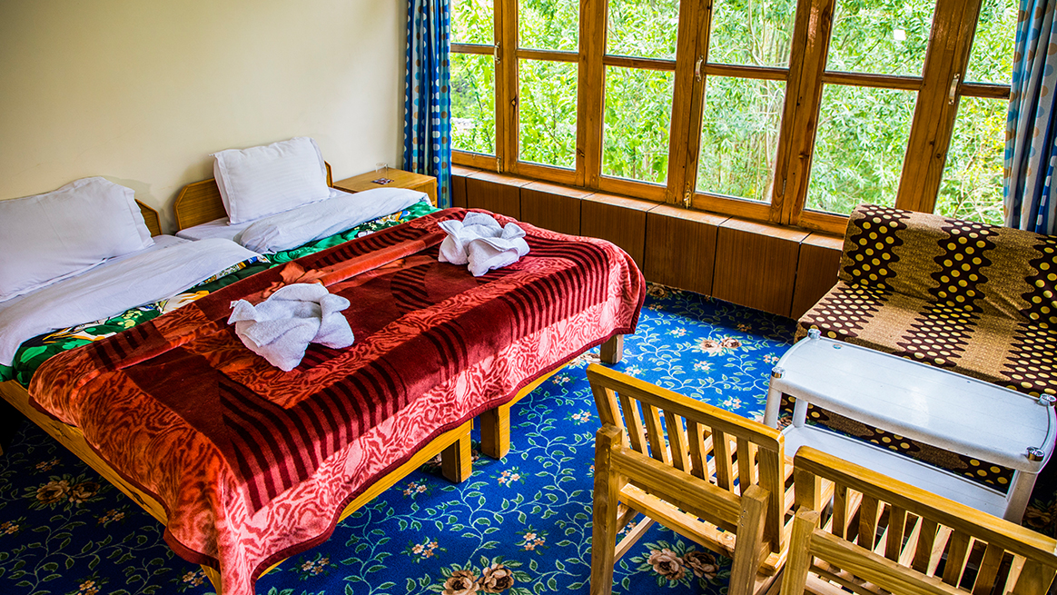 Ladakh Hotel Room